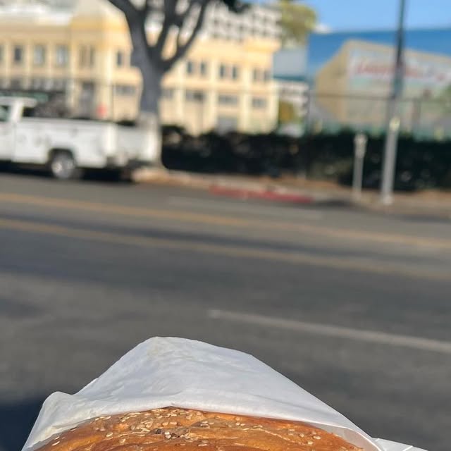 Cemita de milanesa de pollo from Cemitas El Rey Rico y Sabroso